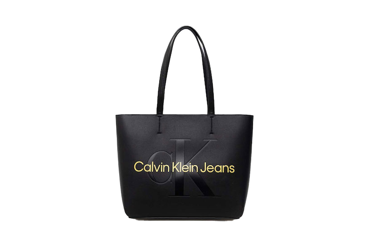 Calvin Klein Sculpted Shopper29 Mono Τσάντα Shopper (K60K610276 0GN) Μαύρο